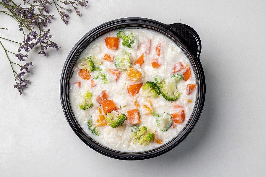 Curd Rice With Veggies(Dog Food)