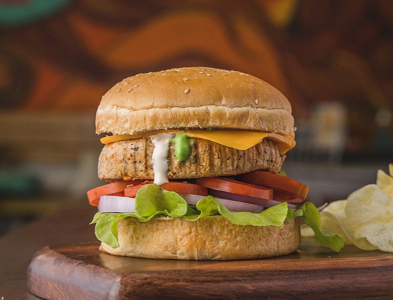 The Juicy Chicken Burger