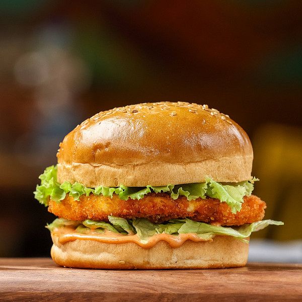 Peri Peri Paneer Burger