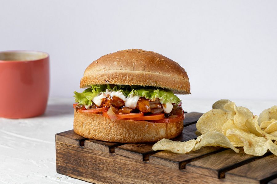 BBQ Chicken Burger