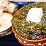 Saag+3 Roti+Salad