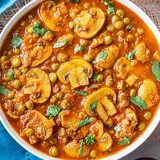 Mutter Paneer Mushroom