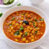 White Channa With Gravy