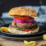 Herbal Double Tikki Burger