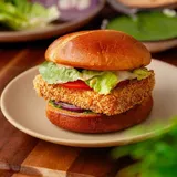 Herbal Paneer Spicy Burger