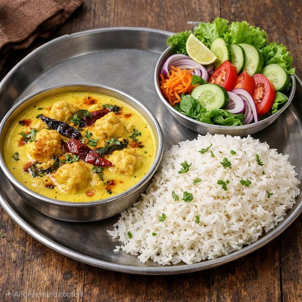 Kari Pakoda With Rice Meal [500 Ml]