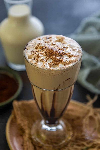 Cold Coffee With Ice Cream