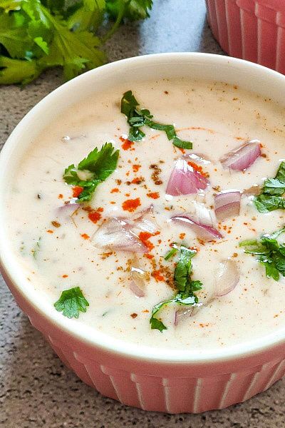 Onion Curd Raita