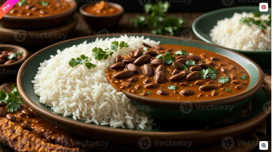 Rajmah With Rice Meal [500 Ml]