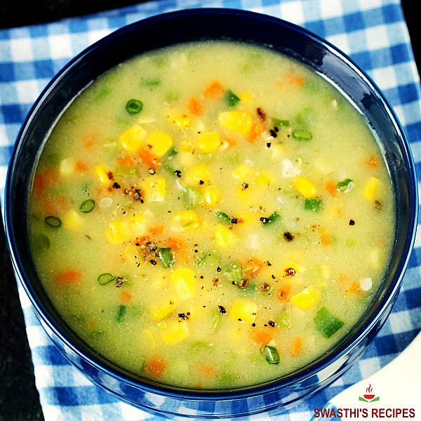 Veg Sweet Corn Soup