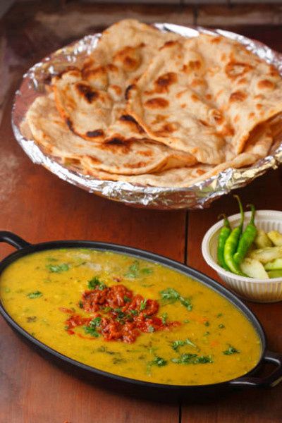 Yellow Dal+2 Plain Pranthi+Salad