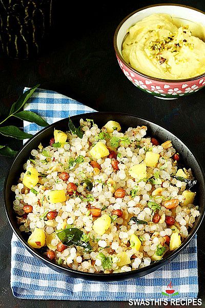 Sabudana Peanut Kichdi 500 Ml With Curd