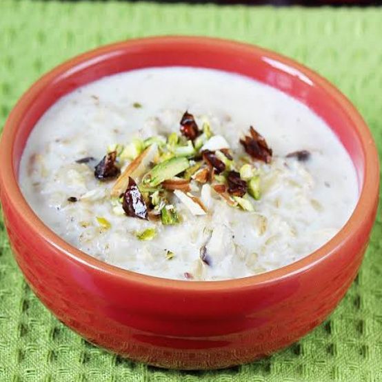 Sweet Oats With Milk