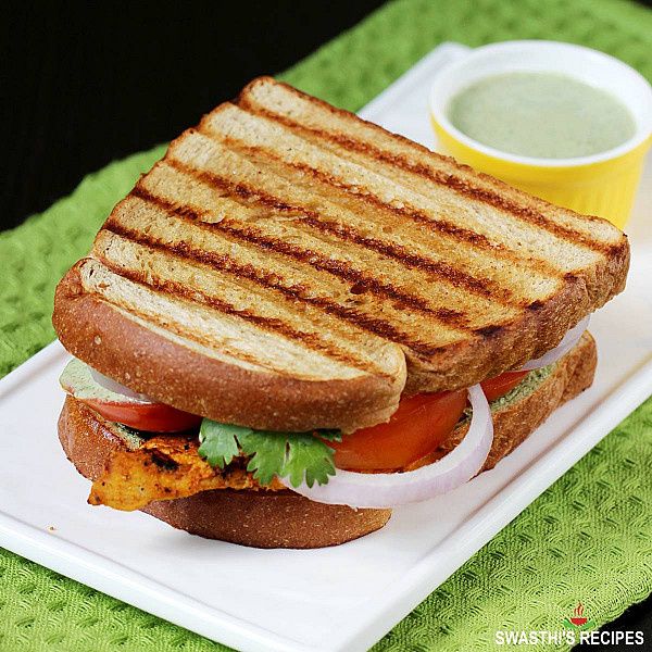 Veg Grilled Cheese Sandwich