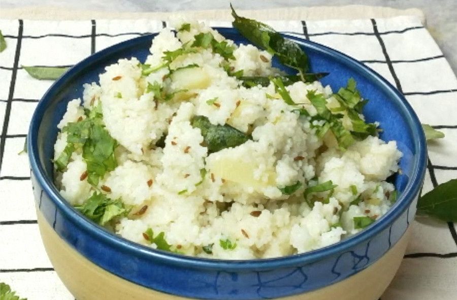 Songhee Salty Aloo Zeera Rice With Aloo Subzi