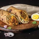 Egg Bhurji Roll - Protein Rich