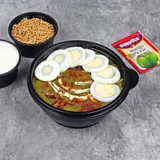 Egg Palak Chicken Khichdi - Protein Rich