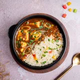 Schezwan Chilli Paneer Exotic Veggies - Low GI Rice Bowl