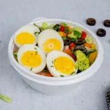 Egg and Veggies Salad bowl - Protein Rich