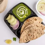 Palak Paneer & Roti Meal - High Protein