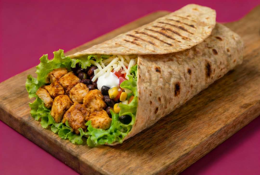 BBQ Chicken Burrito Wrap