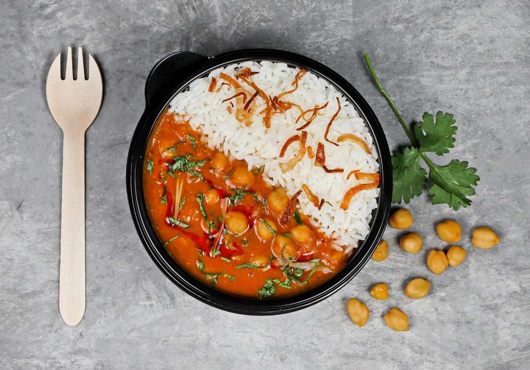 Amritsari Chole - Low GI Rice Bowl