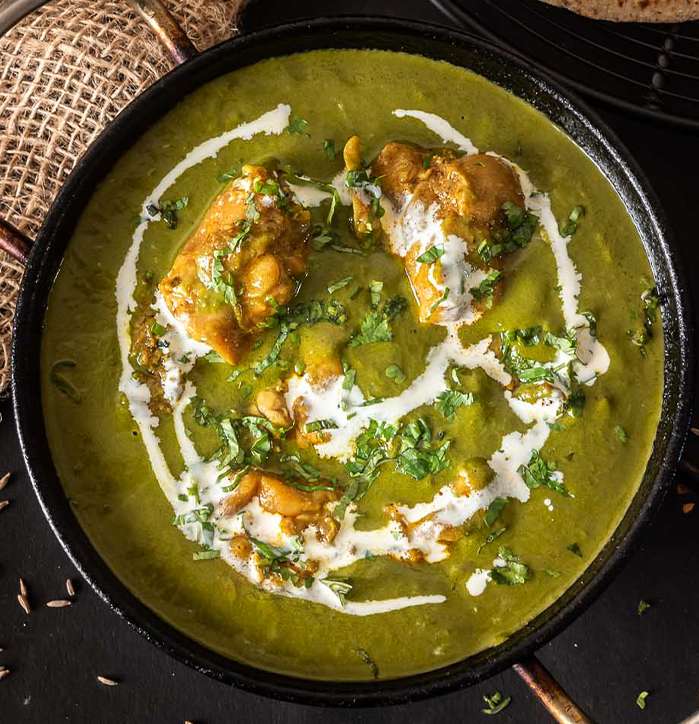 Palak Chicken - High Protein
