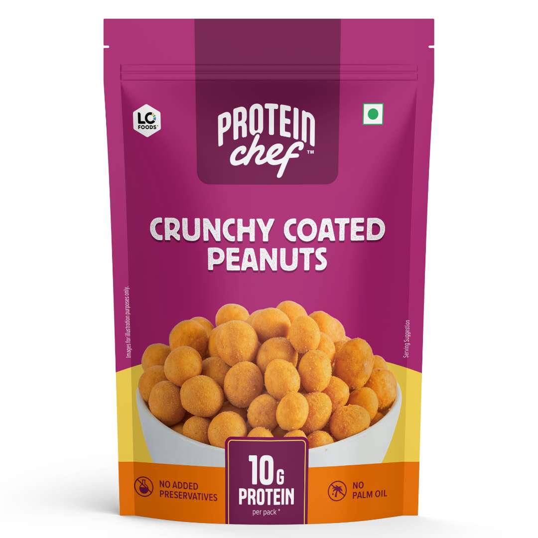 Protein Chef Crunchy Coated Peanuts 50g