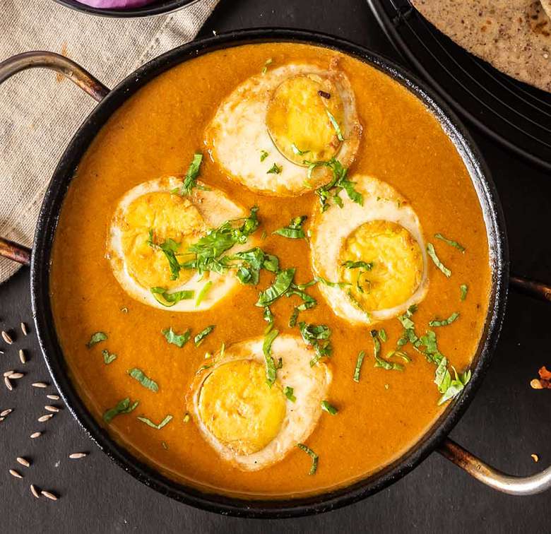 Egg Curry - High Protein