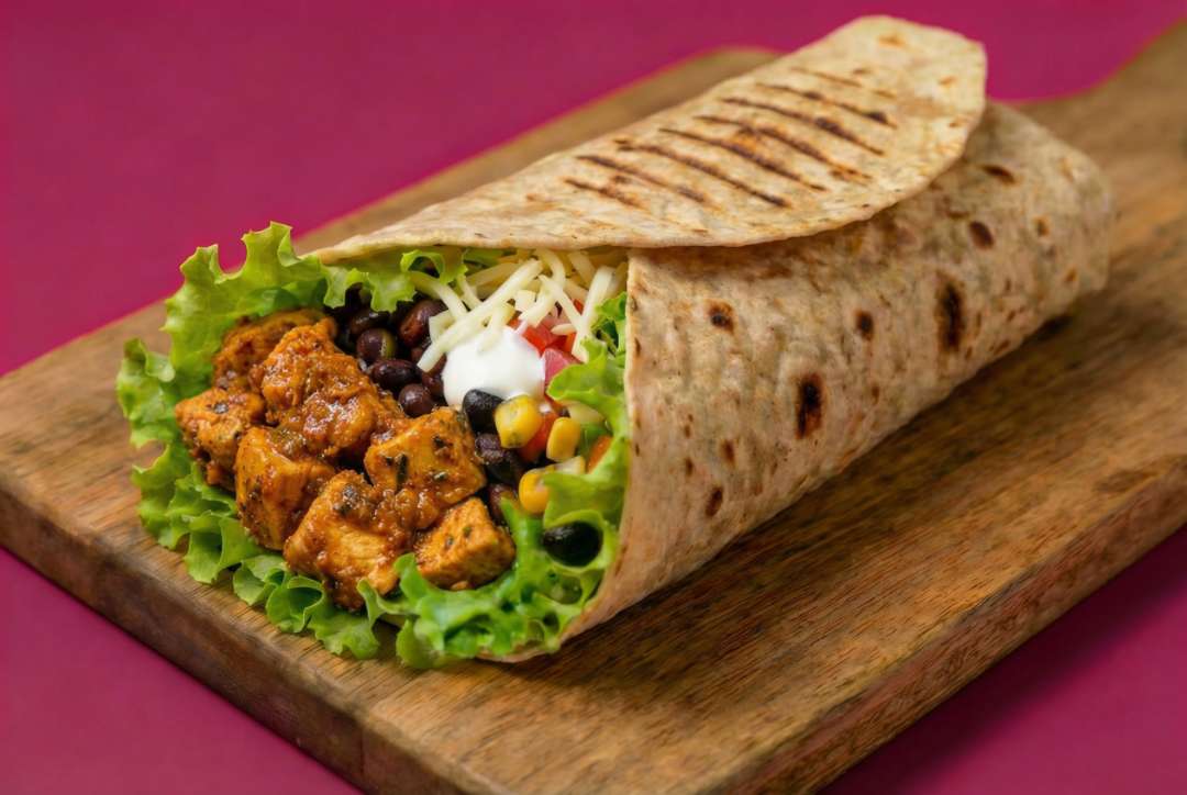 Chipotle Paneer Burrito Wrap