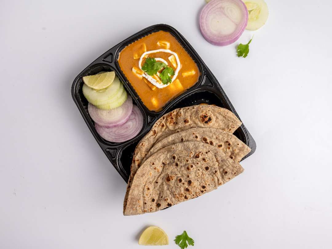 Paneer Butter Masala & Roti Meal - High Protein