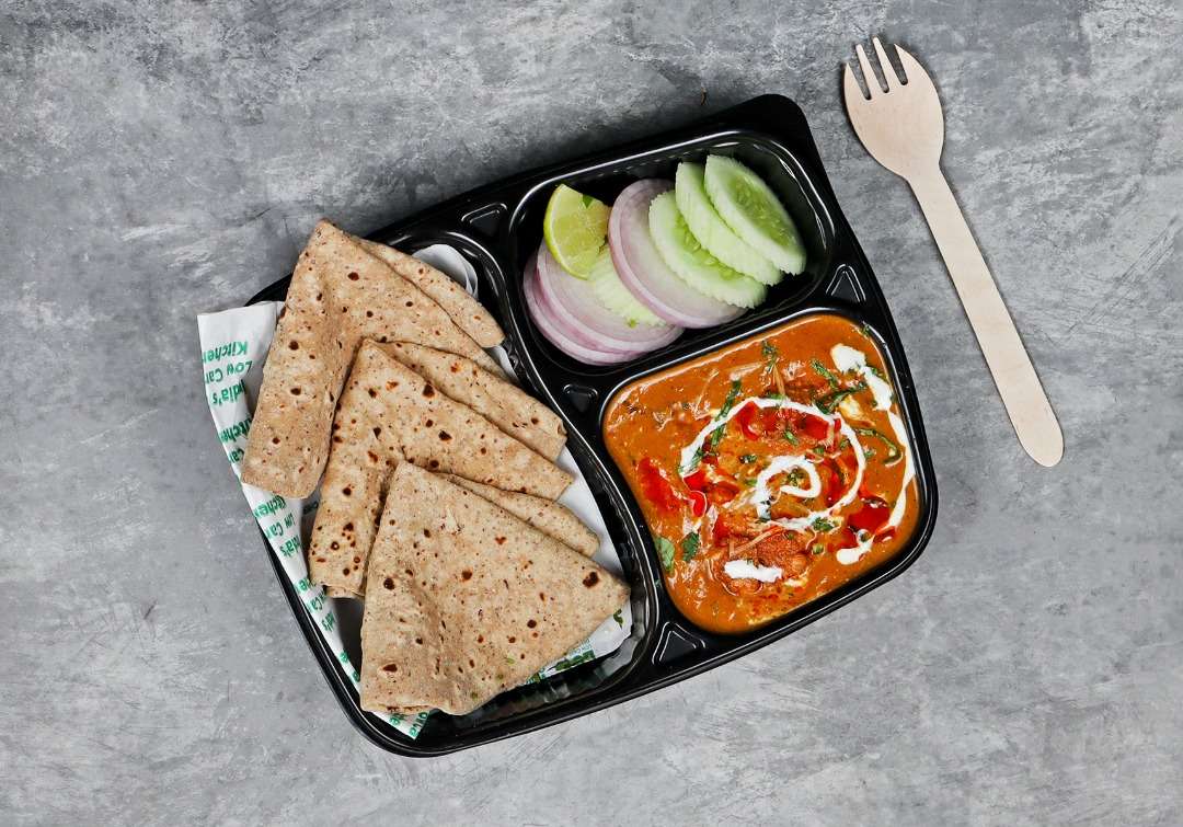 Chicken Lababdar Roti Meal - High Protein