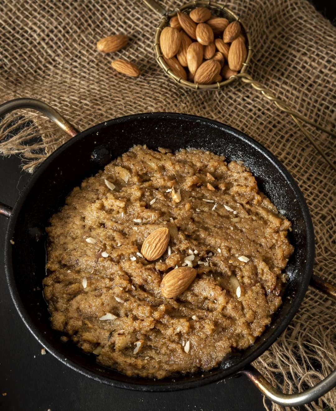 Sugarfree Almond Halwa