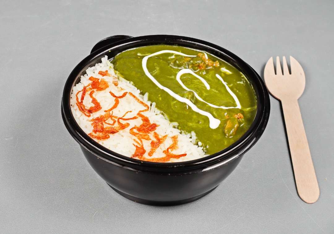 Palak Chicken - Low GI Rice Bowl