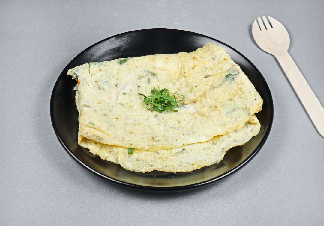 Masala Omelette - High Protein