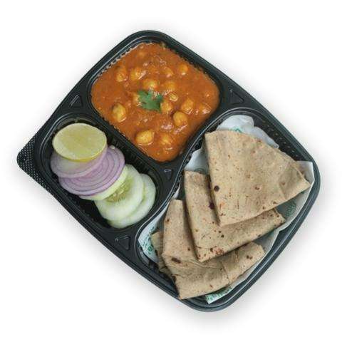 Amristari Chole Roti Meal - High Protein
