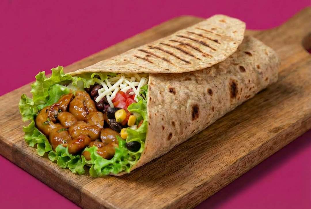 Mushroom Burrito Wrap