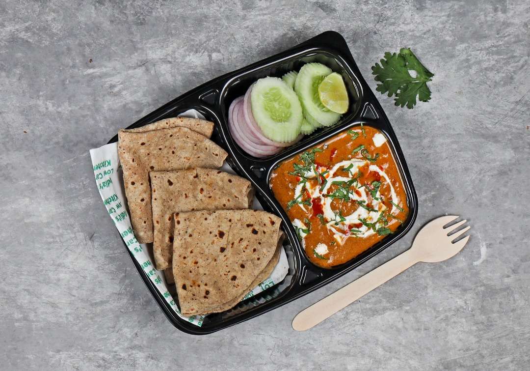 Paneer Lababdar Roti Meal - High Protein