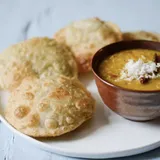 3pc Koraishutir Kachori Cholar Dal