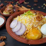 Kolkata Egg Biryani (NV Rice)
