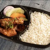 Rice+Chicken Jhol 2Pcs+Salad Combo