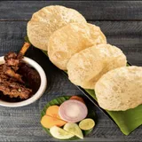 Luchi[4Pcs]+Mutton Kosha 2Pcs+Salad