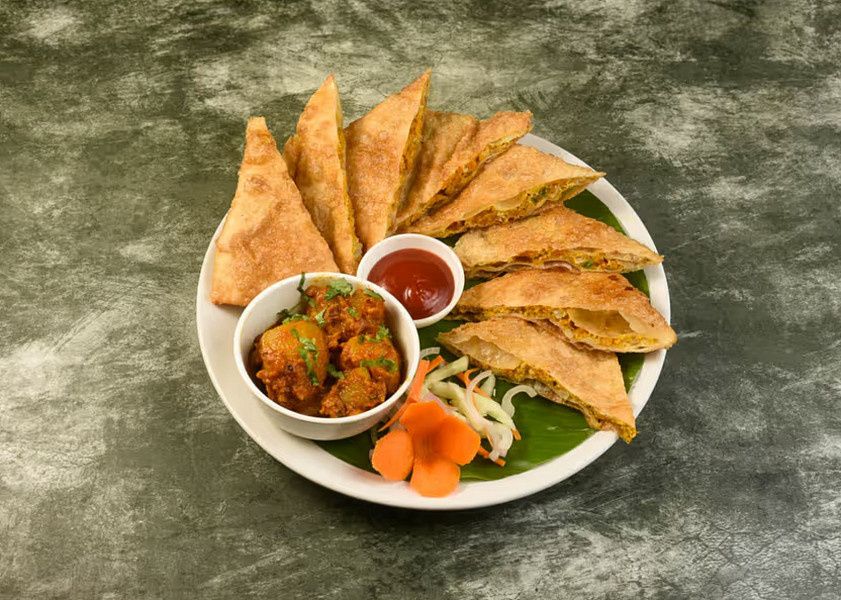 Chicken Mughlai Paratha