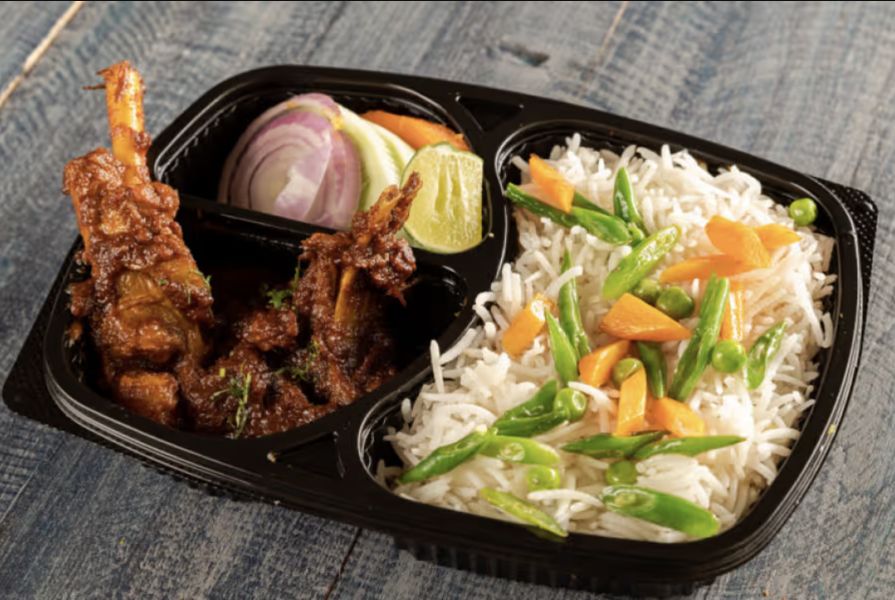 Bengali Pulao+Chicken Kosha 2Pcs+Salad Combo