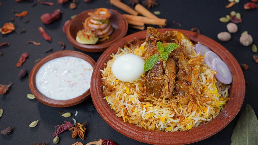 Kolkata Mutton Biryani XL [ 2pc Mutton, 1000ml]