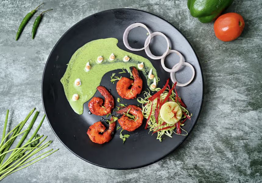 Tandoori Prawns (4pc)