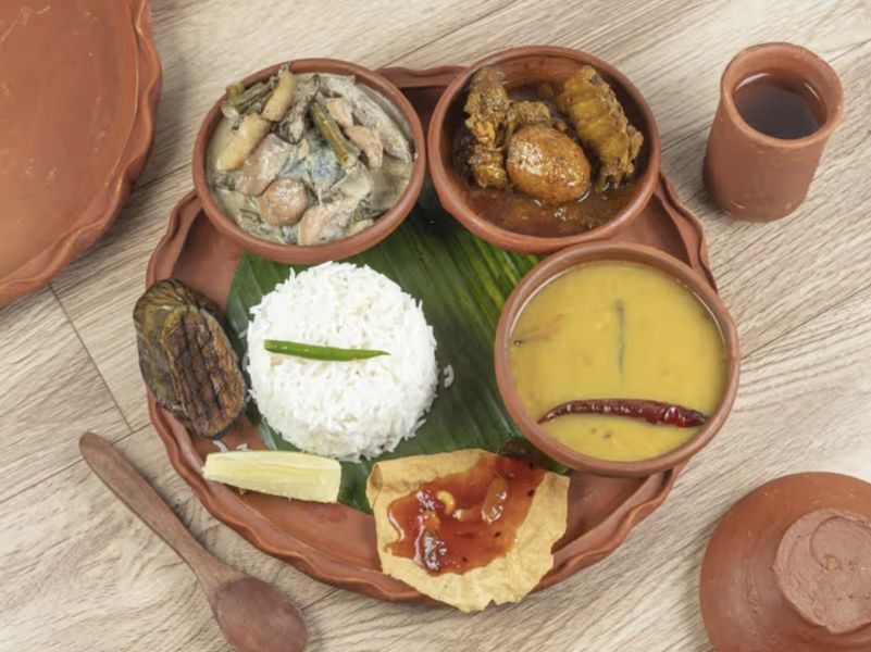 Mutton Kosha Full Thali