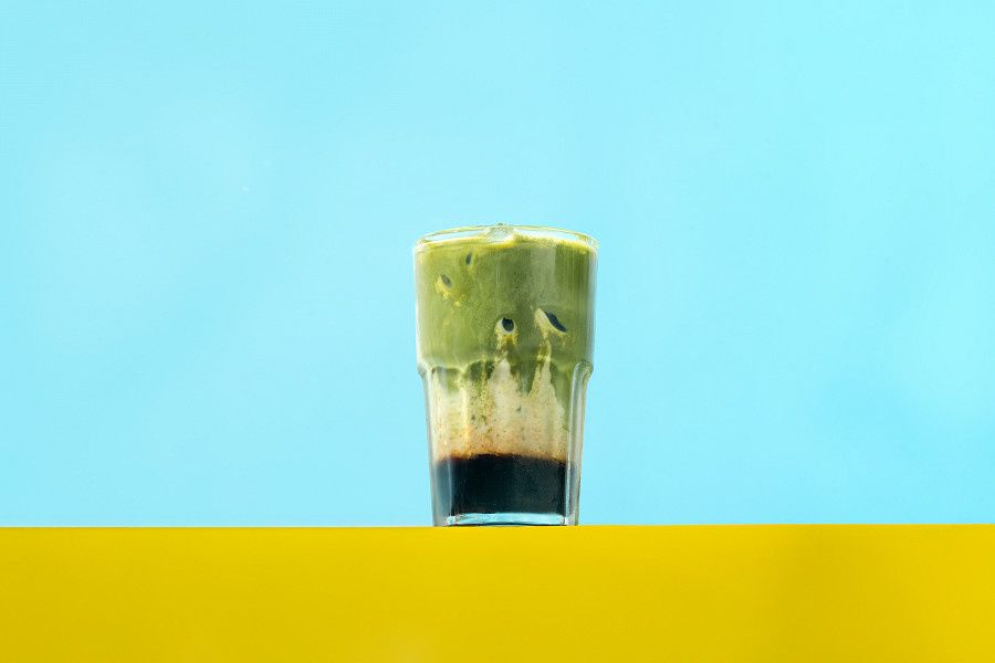 Dirty Kyoto Matcha (With Coffee)