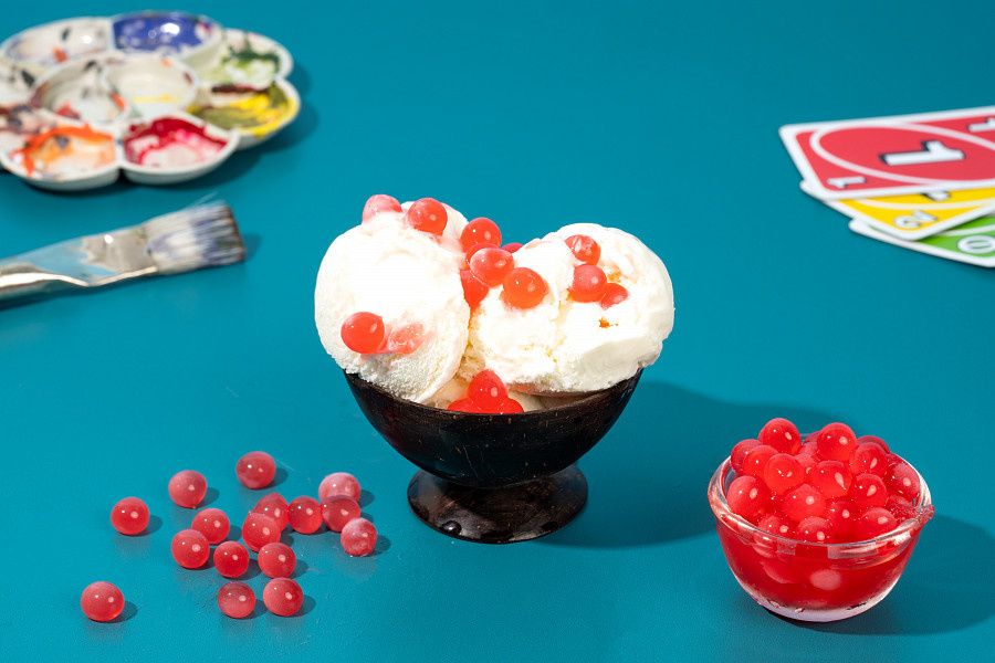 Strawberry Boba Scoop