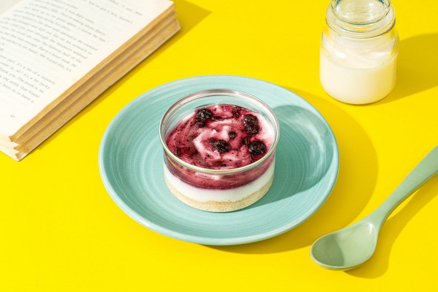 Blueberry Cheesecake Jar